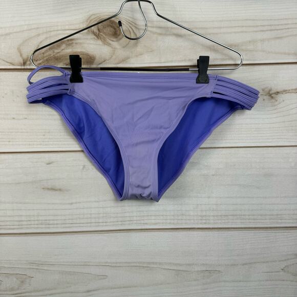 Bongo Purple Strappy Sides Bikini Bottom Size XL - Picture 1 of 5